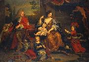 Pierre Mignard La Famille du Grand Dauphin oil painting reproduction
